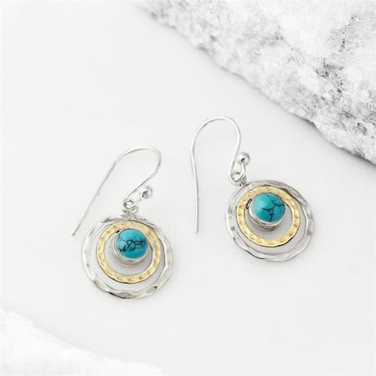 ORECCHINI BOHO ORO SATURNO