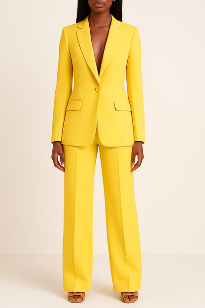 ZOE | SET DI ABITI FORMALI CHIC CON BLAZER LUNGO SU MISURA PER DONNE