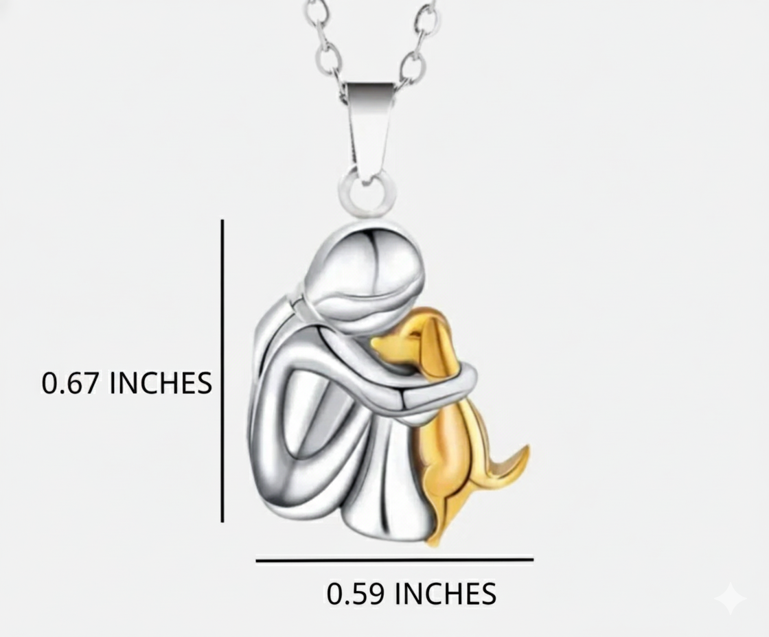 MARINETTE | COLLANA CON PENDENTE A FORMA DI CANE