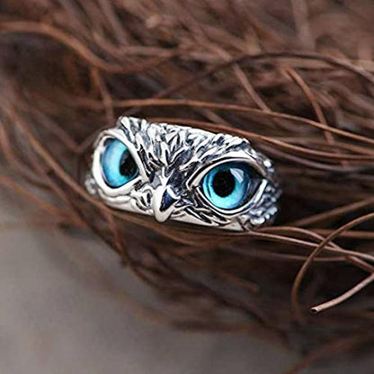 Anello Regolabile in Opale Argento
