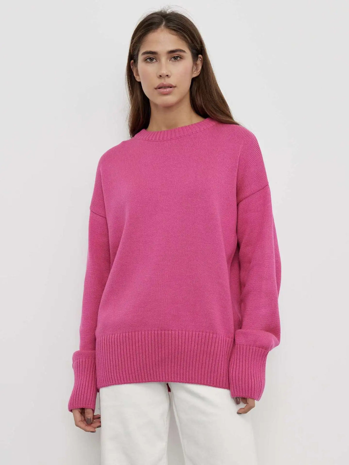 ALICE | MAGLIONE CLASSICO IN CASHMERE PER DONNE