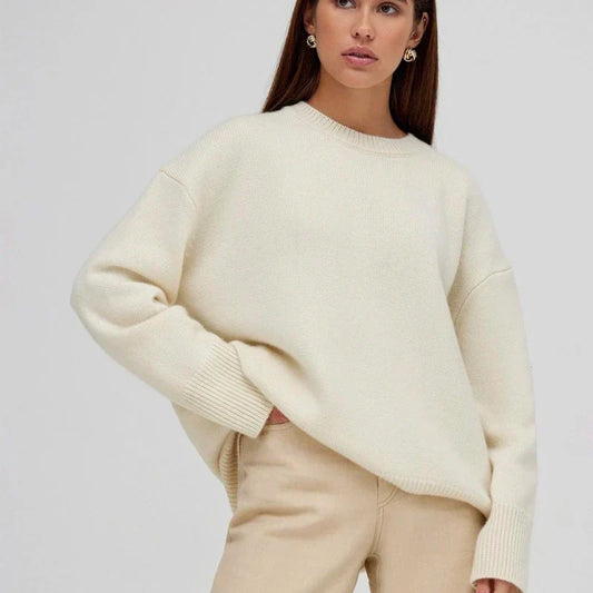 ALICE | MAGLIONE CLASSICO IN CASHMERE PER DONNE