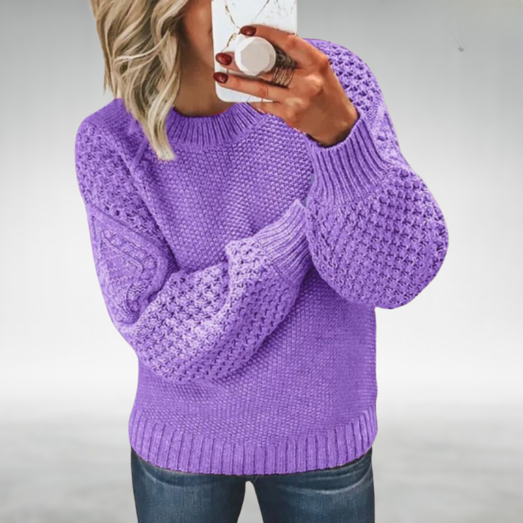 CALYRA | MAGLIONE CHIC CON COPERTURA