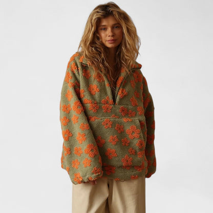 Daisy - Fleece Polare Fiorito