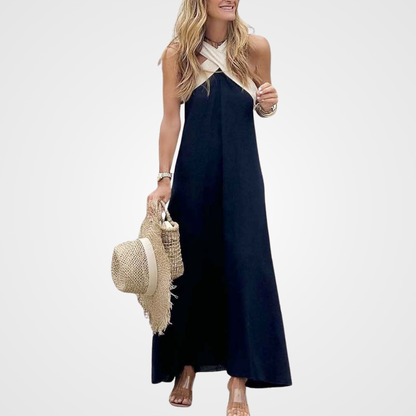 Orella | Vestito con Collo Incrociato