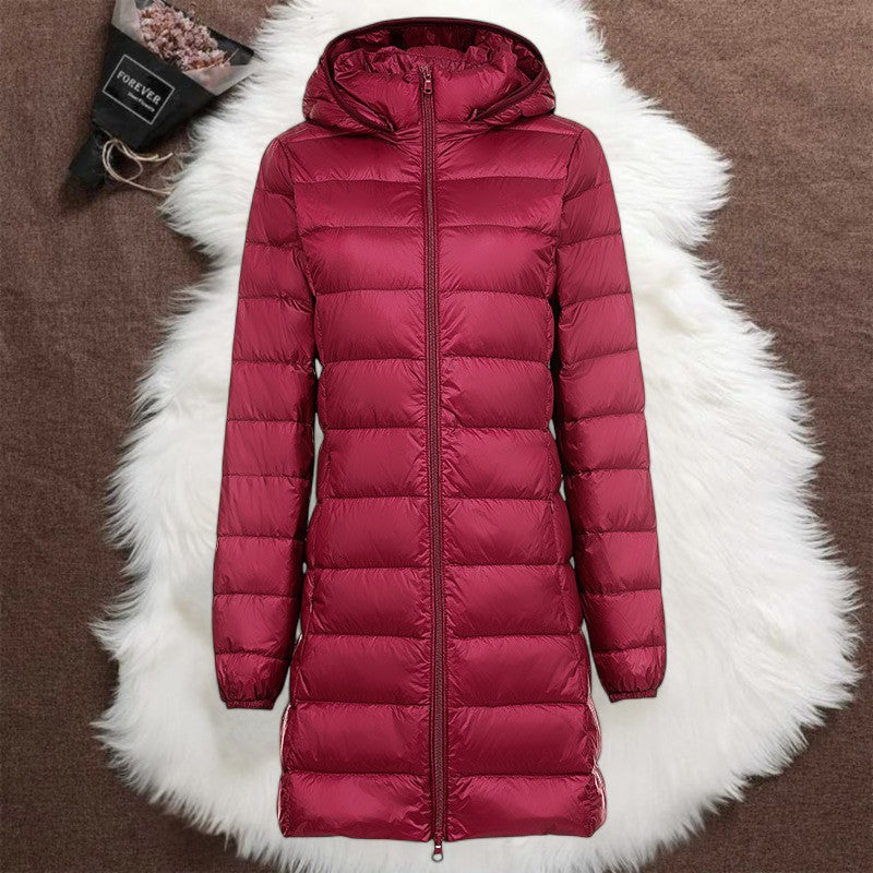 Giacca Padded Trasformativa Helsa | Rosso Scuro