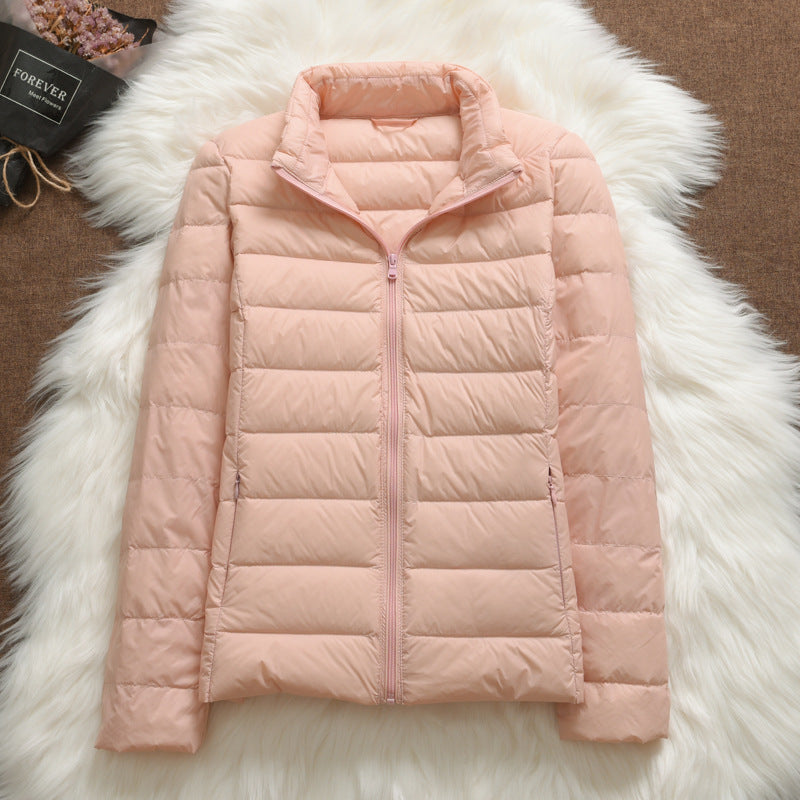 Giacca Padded Ulla di Transizione | Rosa Chiaro