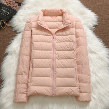 Giacca Padded Ulla di Transizione | Rosa Chiaro