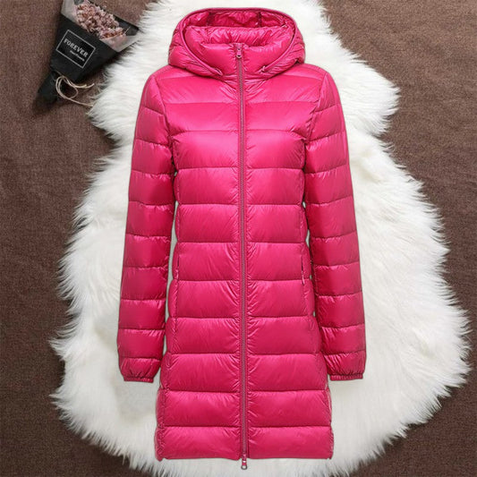 Giacca Padded Lunga Helsa | Rosa