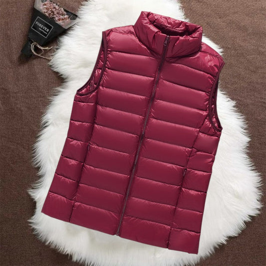 Gilet Imbottito Isa | Rosso Scuro