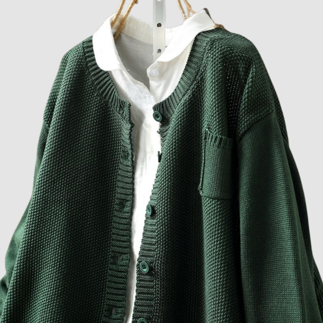 ELOWIRA | CARDIGAN IN MAGLIA CONFORTEVOLE