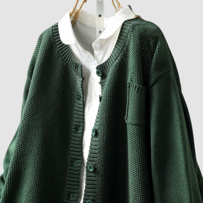 ELOWIRA | CARDIGAN IN MAGLIA CONFORTEVOLE
