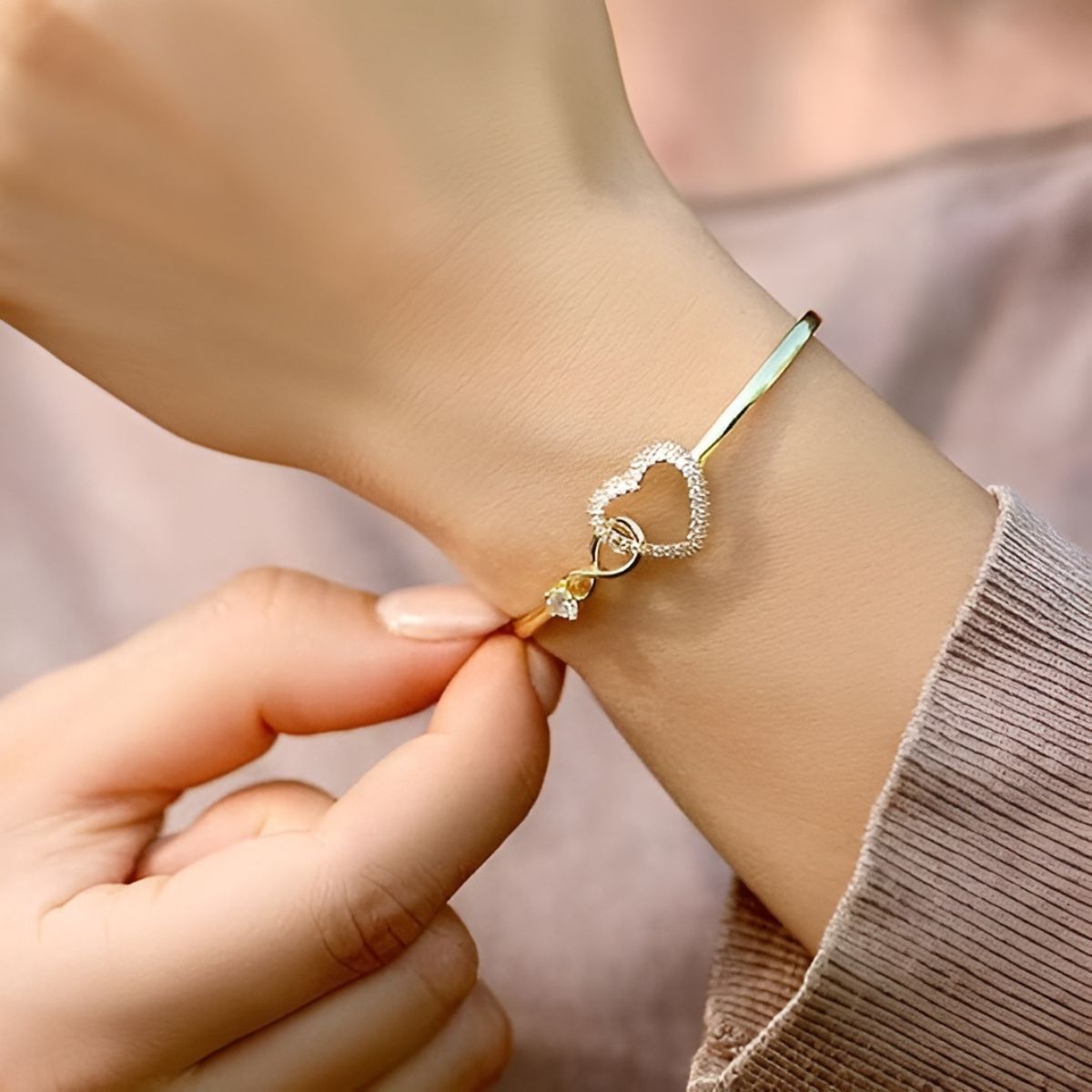 INFINITY™ GLACIER | SET BRACCIALE A FIOCCHI DI NEVE MADRE E FIGLIA (1+1 GRATIS)