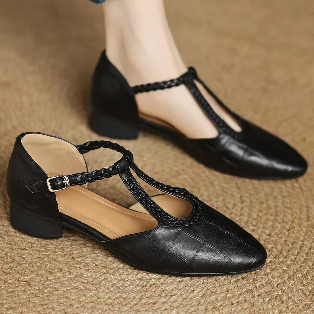 RISLA | MARY JANES IN PELLE SOFFICE