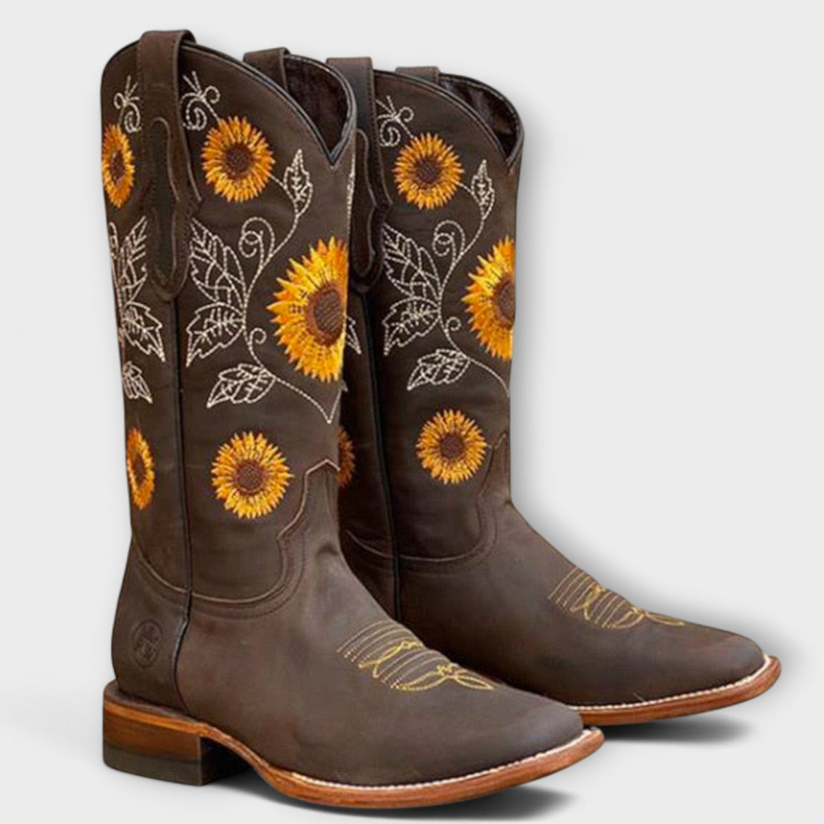 Zyrelle | Stivali da Cowboy in Suede Occidentale