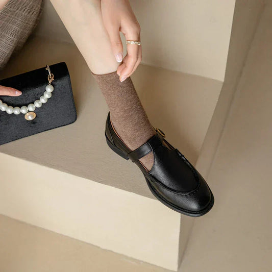 Nancy | Scarpe in pelle ispirate al retro