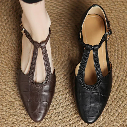 RISLA | MARY JANES IN PELLE SOFFICE