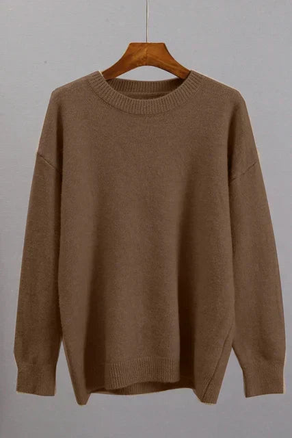 ALICE | MAGLIONE CLASSICO IN CASHMERE PER DONNE