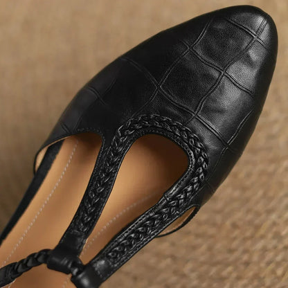 RISLA | MARY JANES IN PELLE SOFFICE