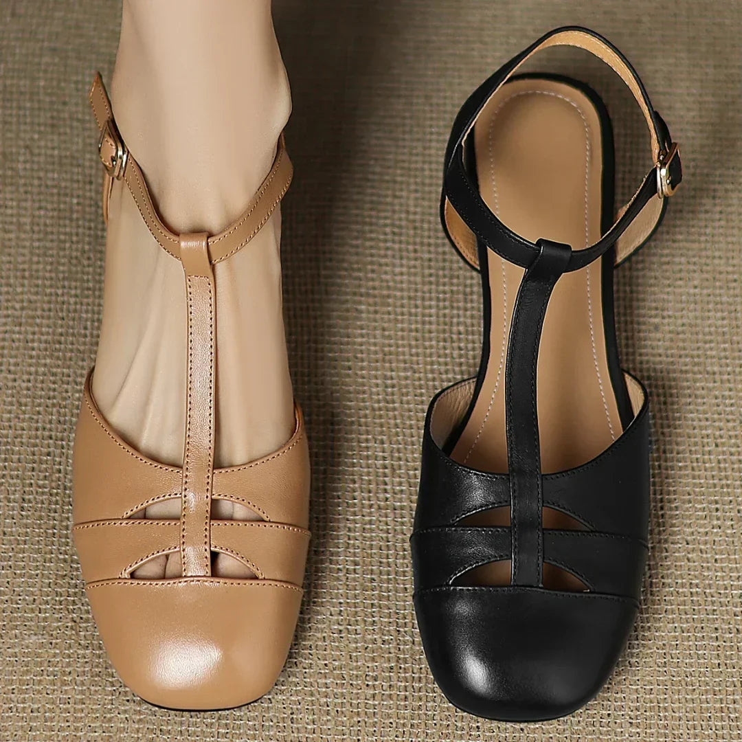 Isabella | Ballerine in Pelle Intrecciata