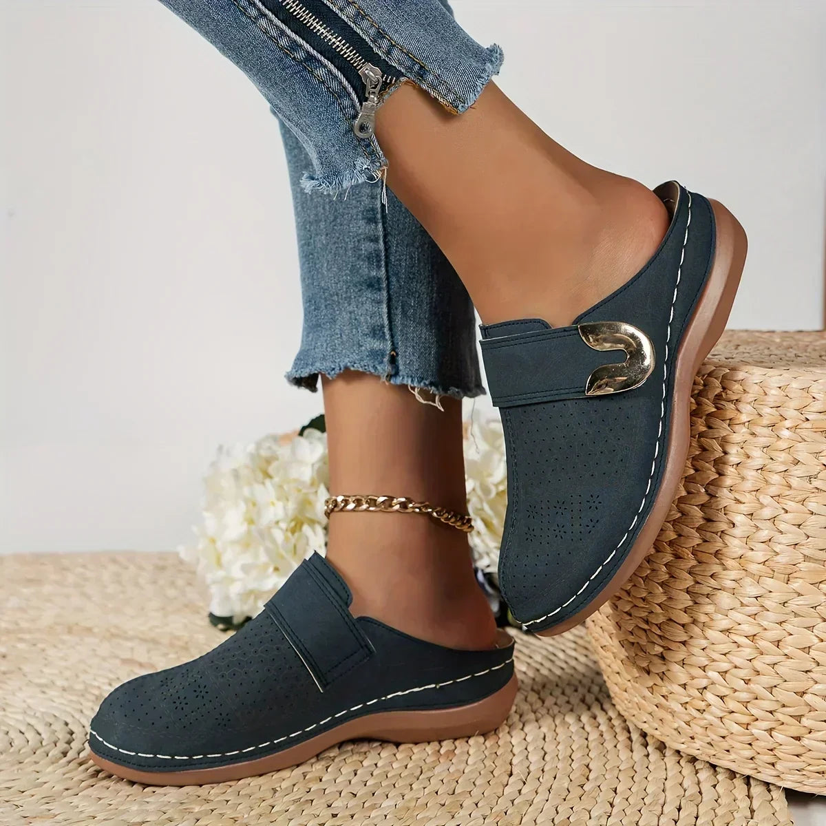 Sandali con Zeppa Supportivi Chic Caprielle™