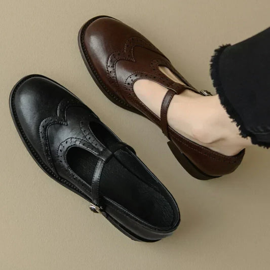 MIANA | MARY JANES POLISHED A STRAP T