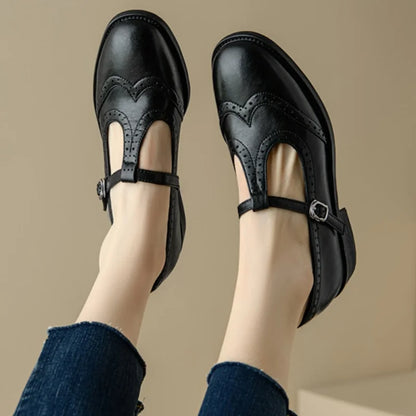 MIANA | MARY JANES POLISHED A STRAP T