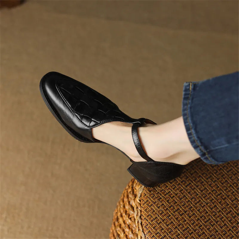 Celeste | Tacchi Vintage con Cinghietta