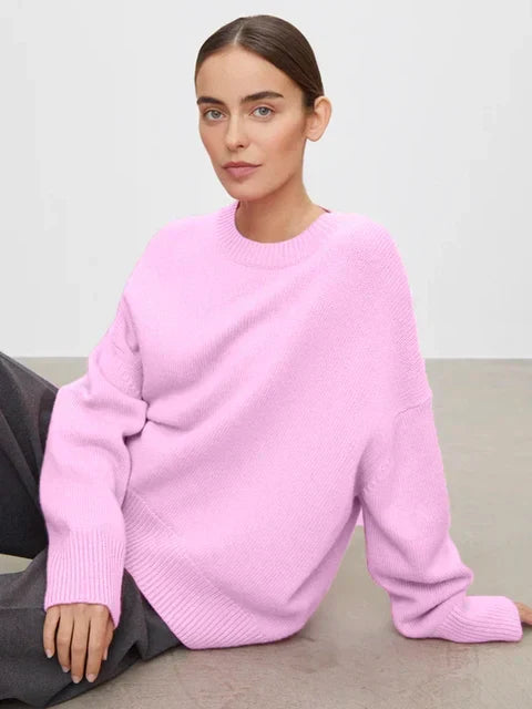ALICE | MAGLIONE CLASSICO IN CASHMERE PER DONNE