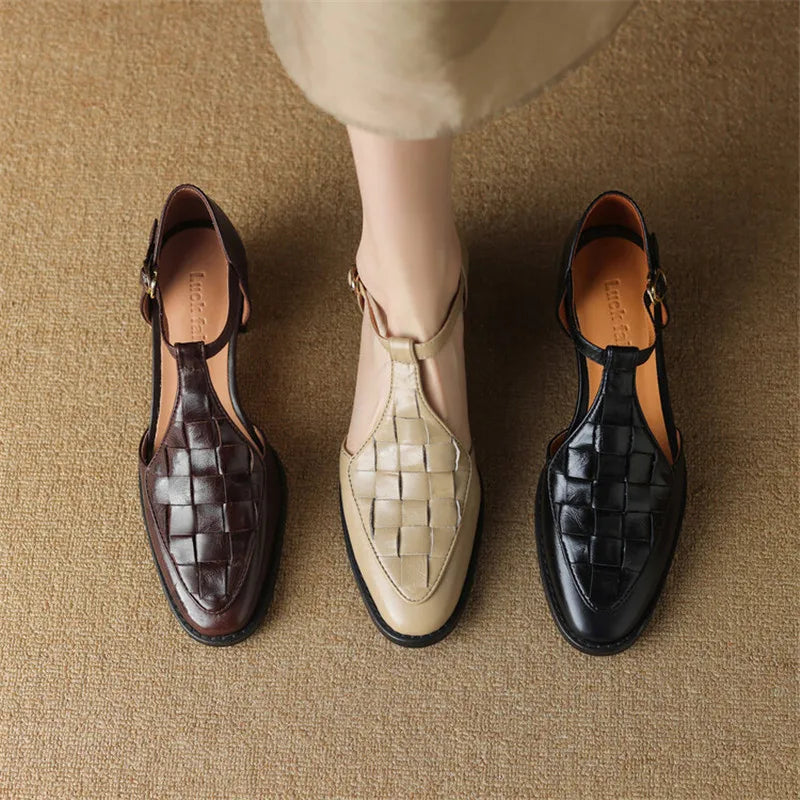Celeste | Tacchi Vintage con Cinghietta