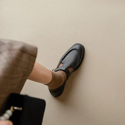 Nancy | Scarpe in pelle ispirate al retro