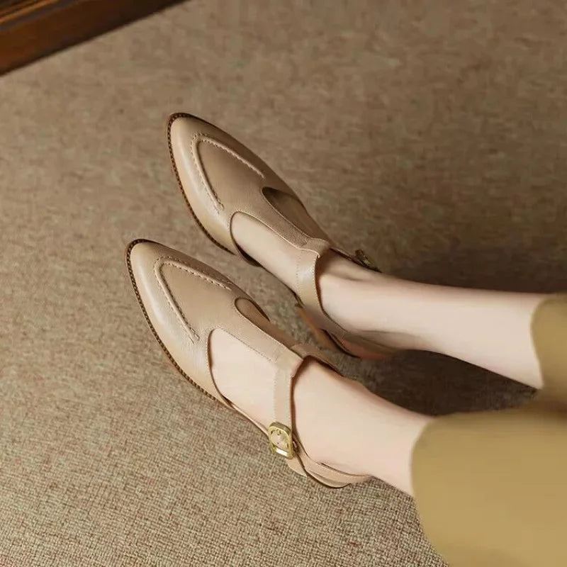 Gianna | Scarpe in Pelle con Fibbia Classica