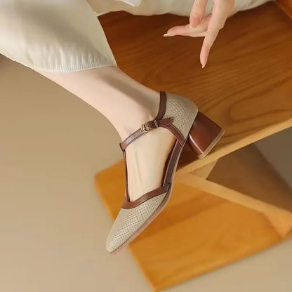 Genira | Scarpe Classiche con Tacco Medio