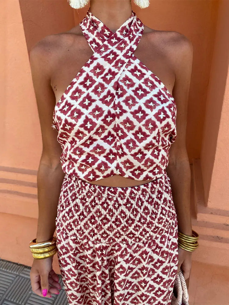 Elsa | Elegante Set Coordinato Off-Shoulder