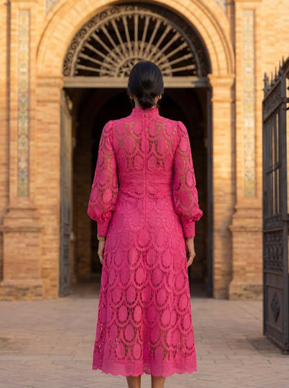 Carmona | Vestito in pizzo primaverile