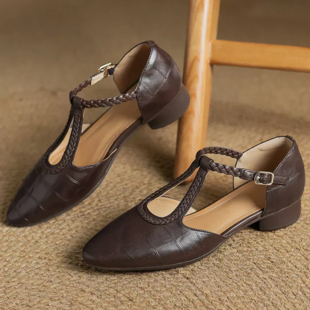 RISLA | MARY JANES IN PELLE SOFFICE