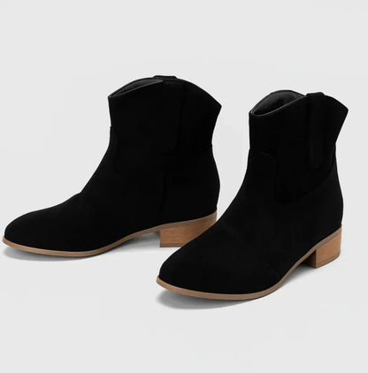 SUEDELLEA™ | STIVALI IN CAMOSCIO WESTERN