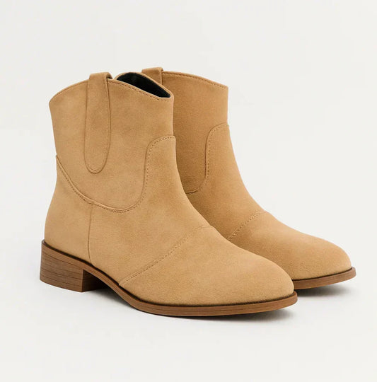 SUEDELLEA™ | STIVALI IN CAMOSCIO WESTERN
