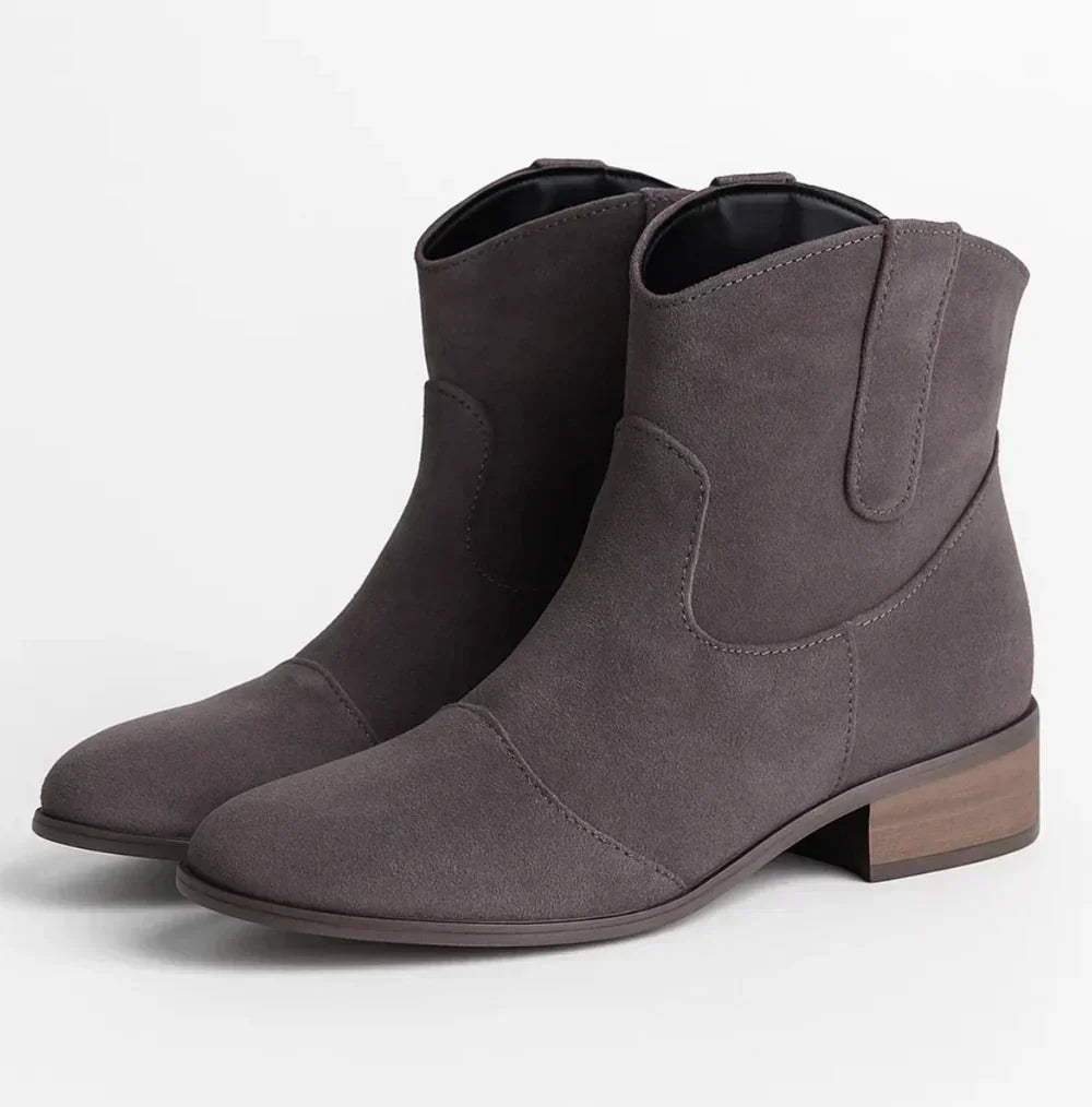 SUEDELLEA™ | STIVALI IN CAMOSCIO WESTERN