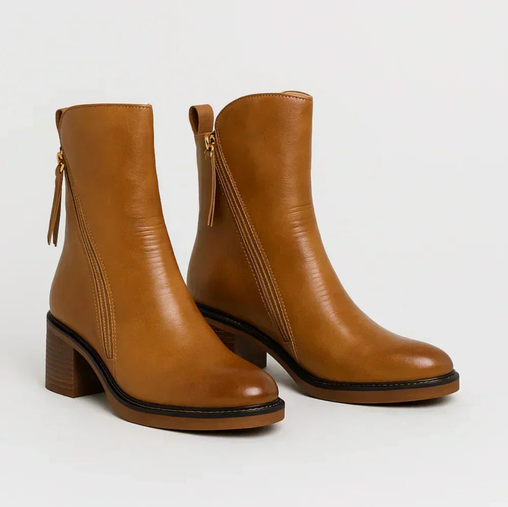 LEONIRA™ | STIVALETTI IN PELLE
