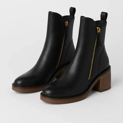 LEONIRA™ | STIVALETTI IN PELLE