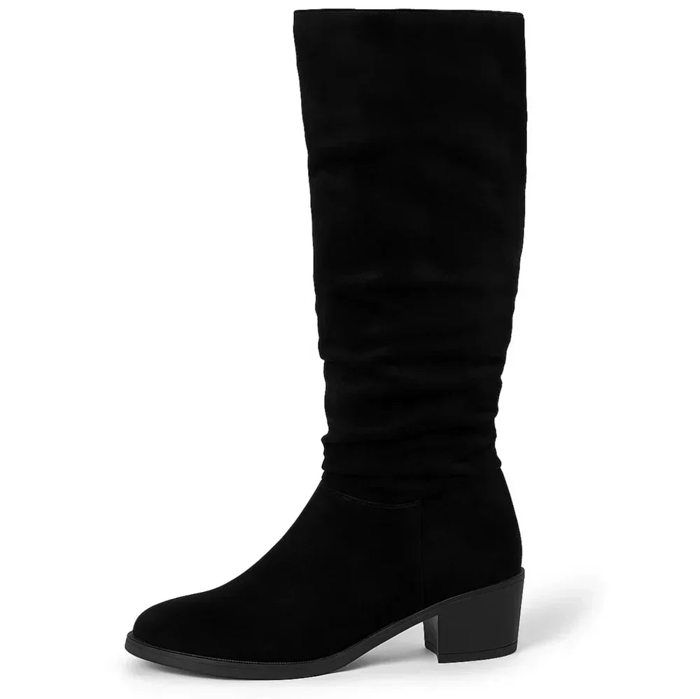 VELVÉNA™ | STIVALI ALTI IN SUEDE