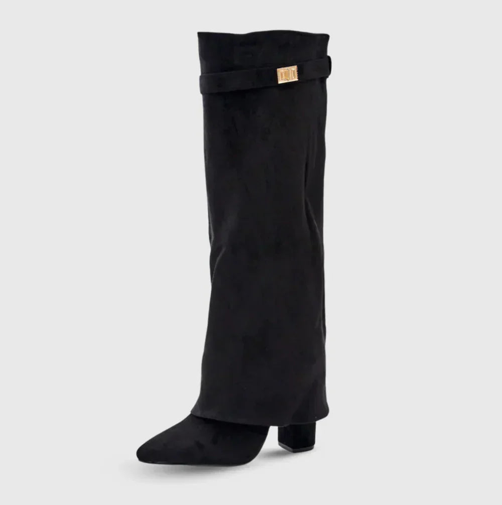 SUEDORA™ | STIVALI ALTI IN CAMOSCIO