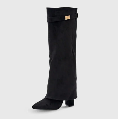 SUEDORA™ | STIVALI ALTI IN CAMOSCIO