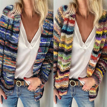 Layla™ - Cardigan Multicolore Super Morbido