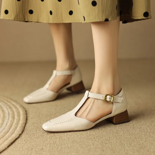 Annabelle | Scarpe in Pelle Vintage
