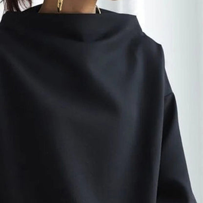 ELSPETH | TOP CASUAL CON COLLO ALTO