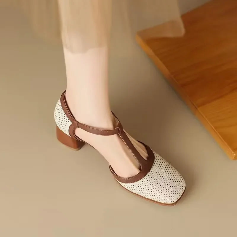 Genira | Scarpe Classiche con Tacco Medio