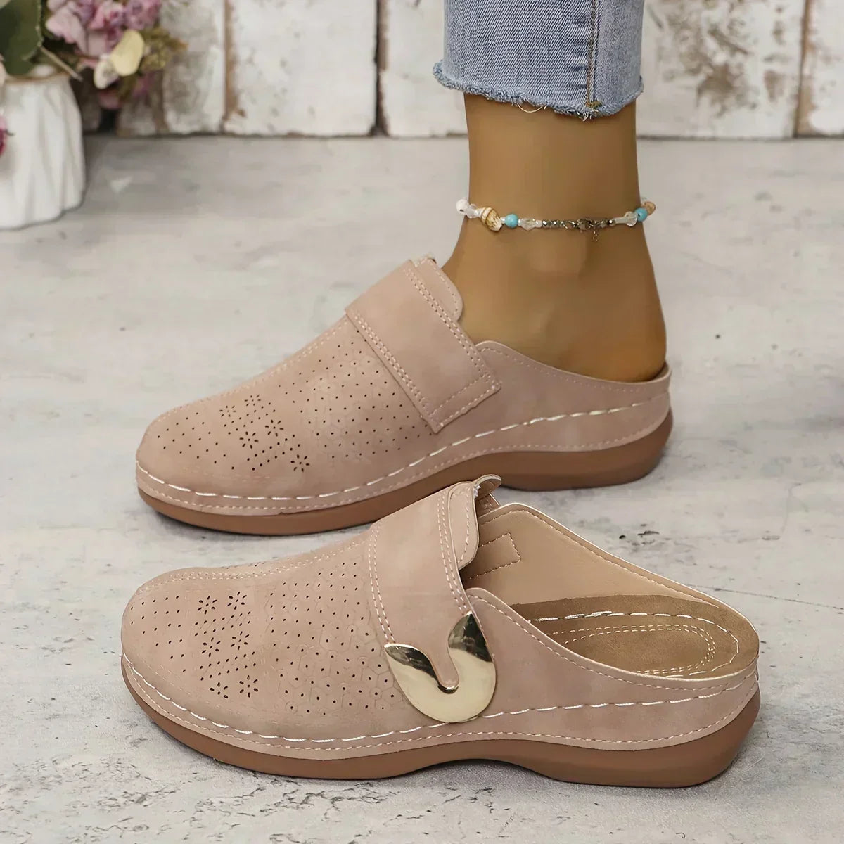 Sandali con Zeppa Supportivi Chic Caprielle™