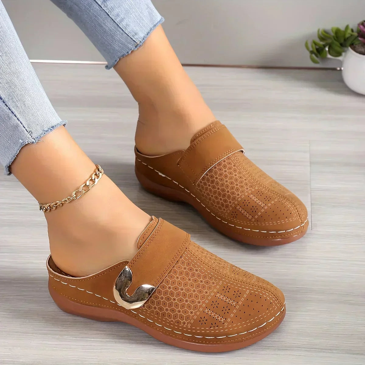 Sandali con Zeppa Supportivi Chic Caprielle™
